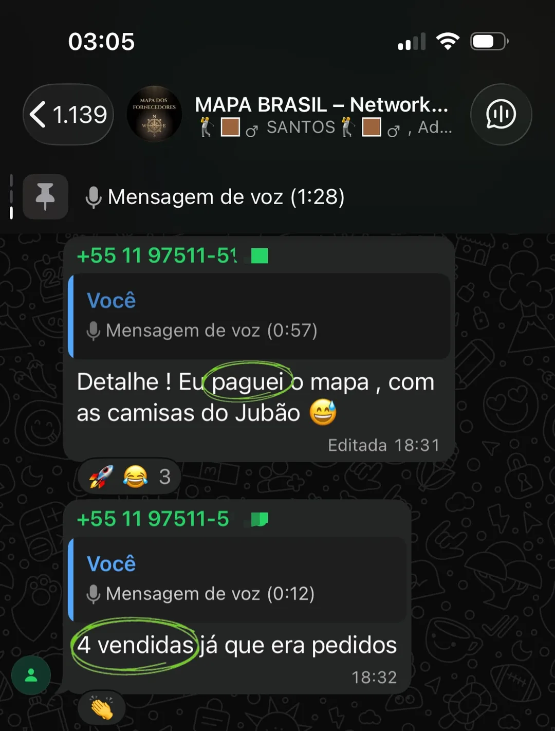 Relato: paguei o mapa com as camisas do Jubão